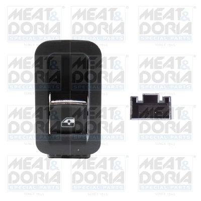 Switch, window regulator